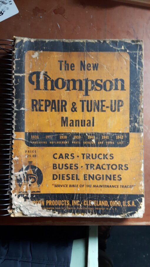 36 - 42 Thompson Repair & Tune Up Manual