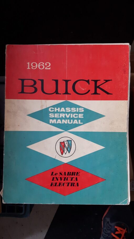 62 Buick Chassis Service Manual