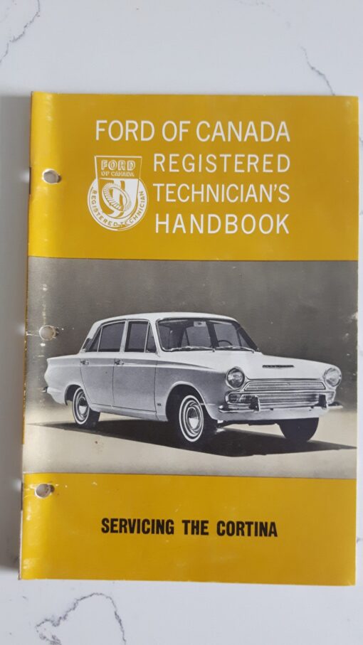 64 Ford Servicing the Cortina Technician's Handbook