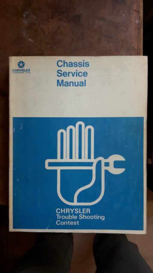 71 Dart Chassis Service Manual