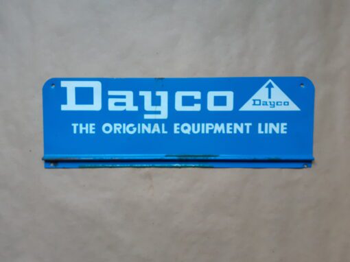 1975 Dayco Metal Sign